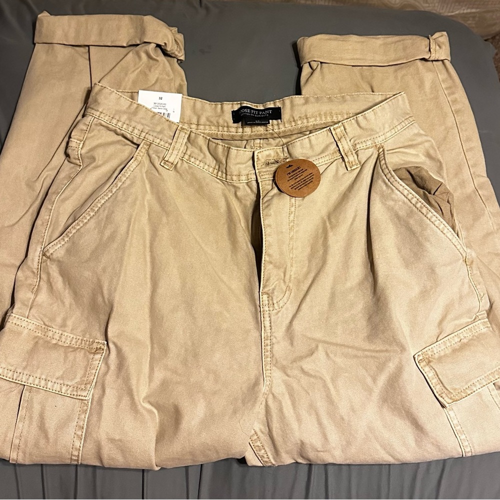 Cotton Cargo Pants